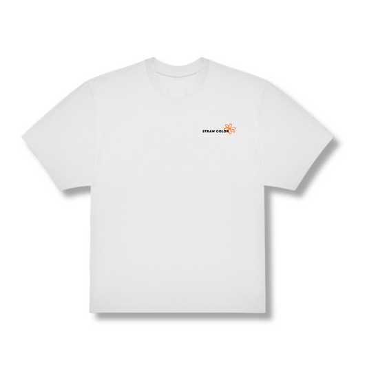 T-SHIRT STRAW COLOR ORANGE
